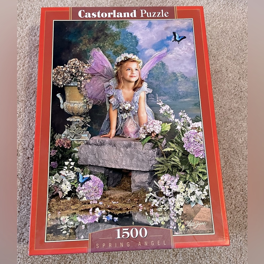 Castorland Spring Angel 1500 piece puzzle